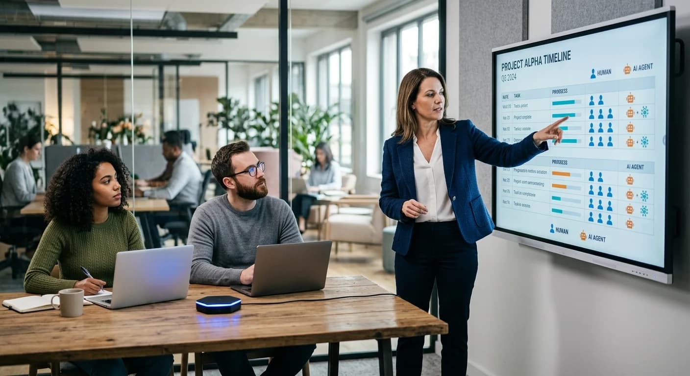 Managing the Second Workforce: Leading a Hybrid Team of Humans and AI Agents